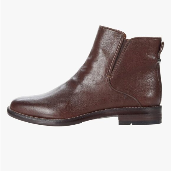 Franco Sarto Marcus Bootie Brown Leather (WIDE) - Picture 10 of 11